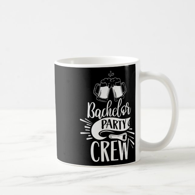 Bachelor Party Crew Team Bachelor Bridge Kaffeetasse (Rechts)