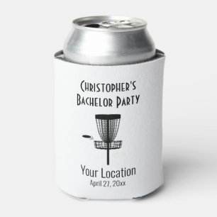 Bachelor Party Disk Golf Gastgeschenk Hochzeit Dosenkühler