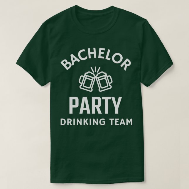 Bachelor Party Drink Team 4 T-Shirt (Design vorne)