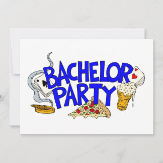 Bachelor Party Einladung