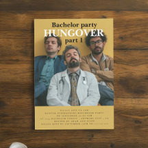 Bachelor-Party Einladung