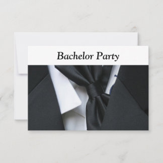 Bachelor Party Einladung