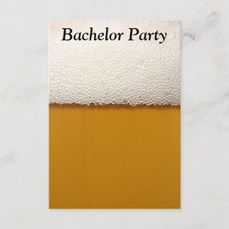 Bachelor Party Einladung