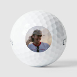 Bachelor Party Favor Custom Golf Groom Face Photo Golfball