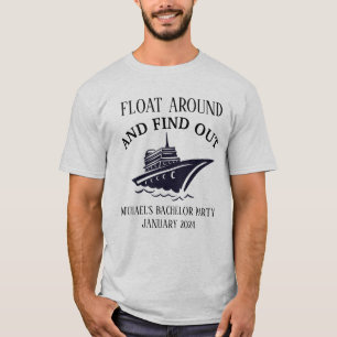 Bachelor Party Floating und Finden heraus T-Shirt