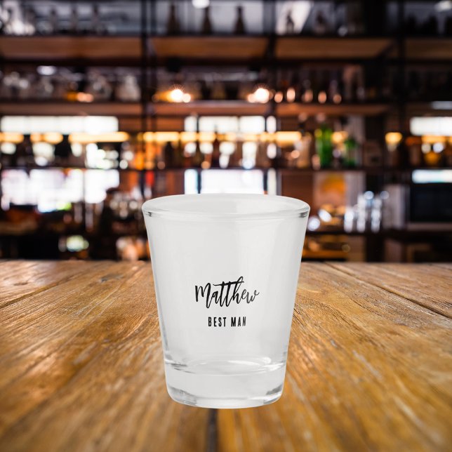 Bachelor-Party für Trauzeuge Schnapsglas (Von Creator hochgeladen)