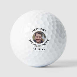 Bachelor Party Gastgeschenk Hochzeit Groom Foto Golfball