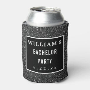 Bachelor Party Gastgeschenk Hochzeit Moderne Typog Dosenkühler