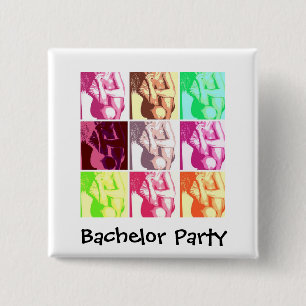 Bachelor Party Geschenke Button
