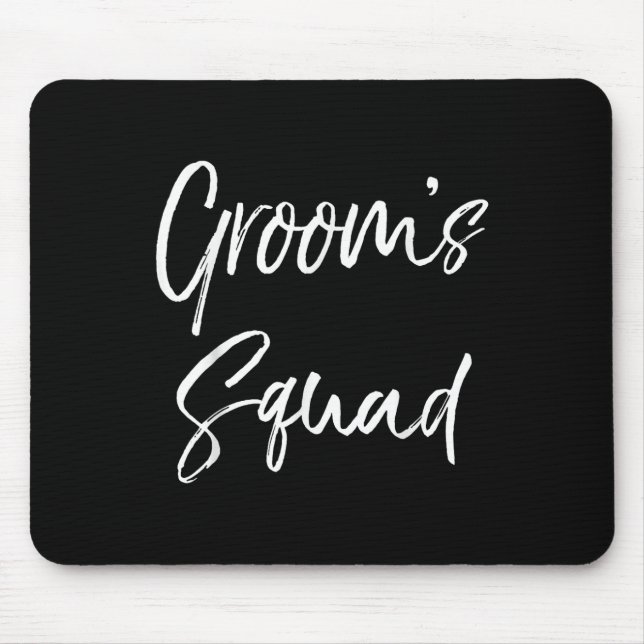 Bachelor Party Geschenke Matching Brautparty Gesch Mousepad (Vorne)