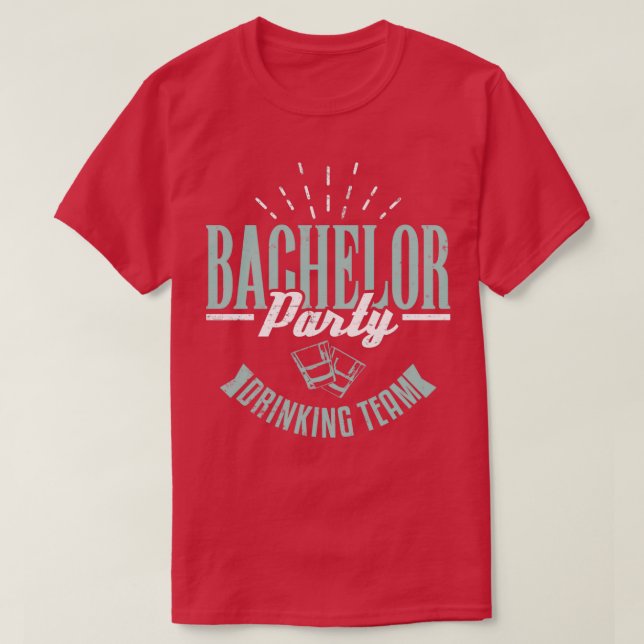 Bachelor Party Groom 5 T-Shirt (Design vorne)