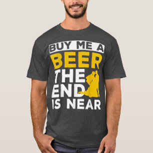 Bachelor Party Groom Party kaufen mir ein Bier am T-Shirt