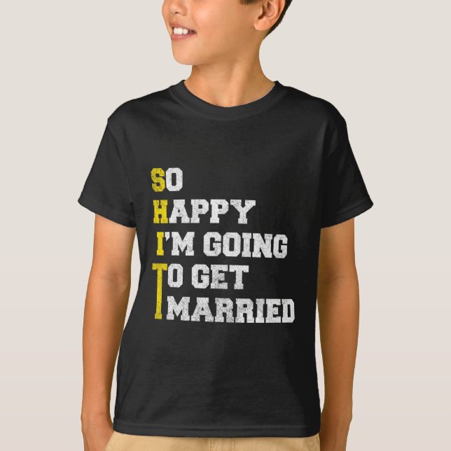 Bachelor Party Groom Shirt (Vorderseite)