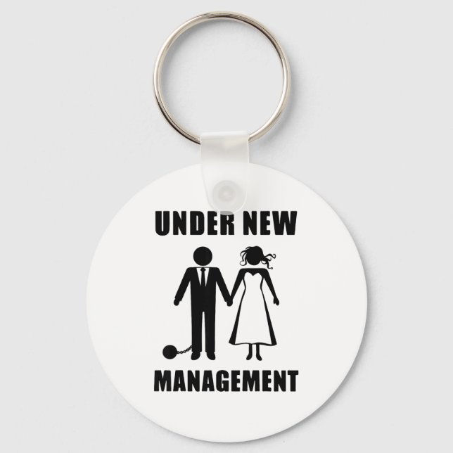 Bachelor Party Groom Stag Do Wedding Funny New Man Schlüsselanhänger (Vorderseite)