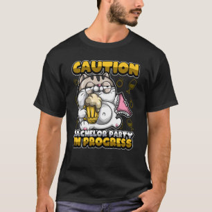 Bachelor Party im Gräueltränk T-Shirt