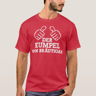 Bachelor-Party-Kumpel aus dem Bräutigam T-Shirt