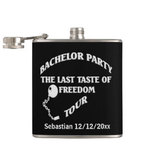 Bachelor Party Letzter Genuss der Freiheit Persona Flachmann