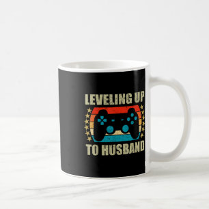 Bachelor-Party-Leveln für husbändisches Gaming Kaffeetasse