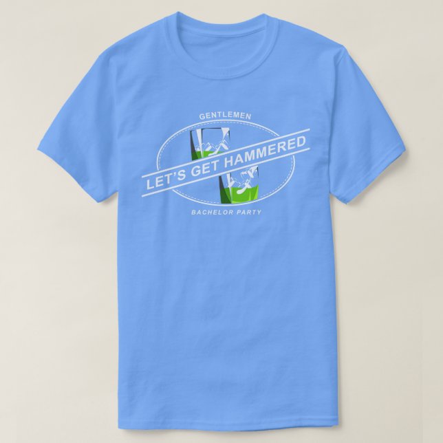 Bachelor Party mit Stil 1 T-Shirt (Design vorne)