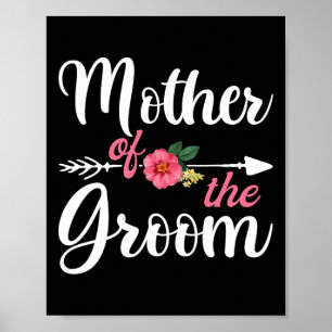 Bachelor Party Mutter der Groom Shirts für Frauen Poster