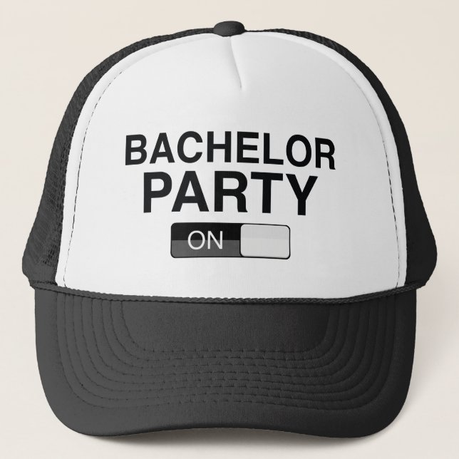 Bachelor Party on Truckerkappe (Vorderseite)