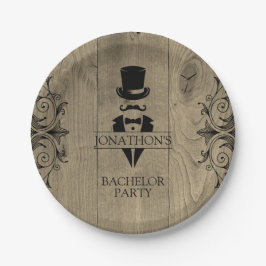 Bachelor-Party-Papier-Teller Pappteller