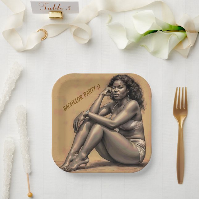 BACHELOR PARTY PAPPTELLER (Hochzeit)