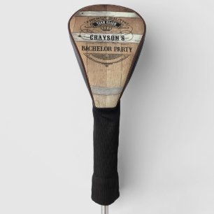 Bachelor Party Rustikal Golf Headcover