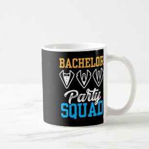 Bachelor Party Squad Bridge Team Groom Kaffeetasse