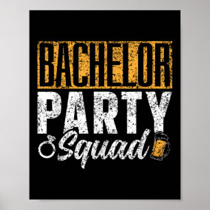 Bachelor Party Squad Briom Team _1 Poster