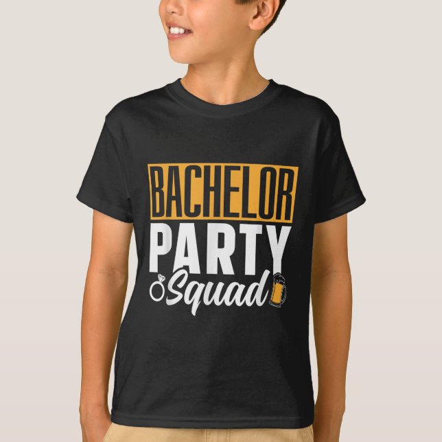 Bachelor Party Squad Briom Team _2 T-Shirt (Vorderseite)