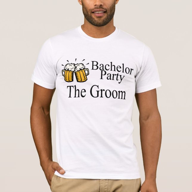 Bachelor-Party T-Shirt (Vorderseite)