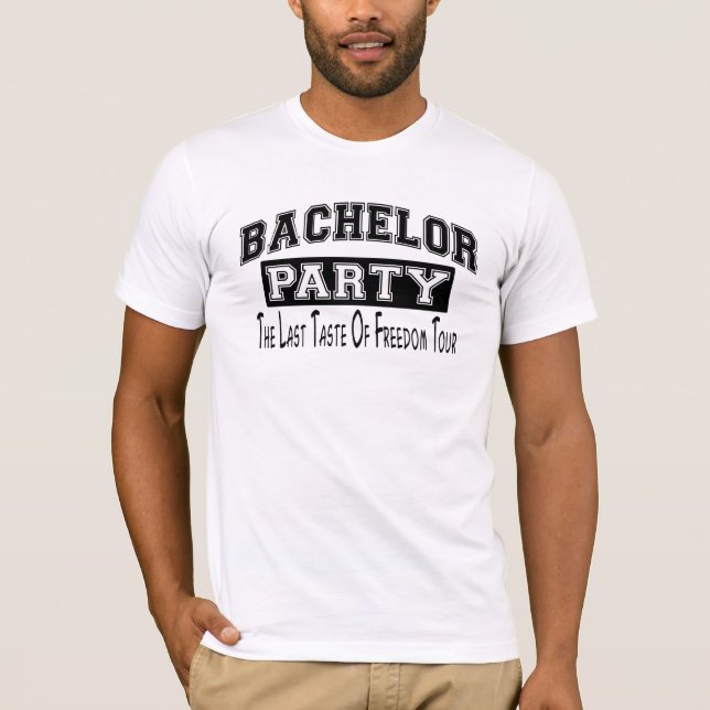 Bachelor Party T-Shirt (Vorderseite)