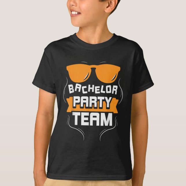 Bachelor Party Team Groom Bride _2 T-Shirt (Vorderseite)