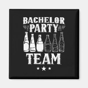 Bachelor Party Team Groom Bridge 1 Magnet