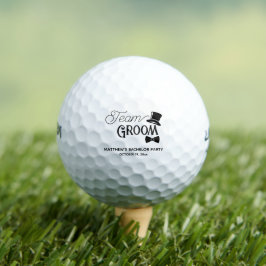 Bachelor Party Team Groom Gastgeschenk Hochzeit Golfball