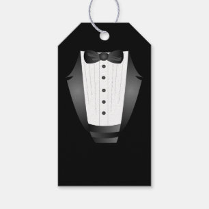 Bachelor Party Trauzeuge Team Groom black tuxedo Geschenkanhänger
