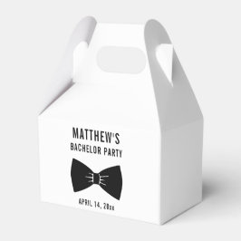 Bachelor Party Tuxedo Bow Krawatte Hochzeit Geschenkschachtel