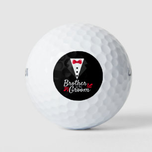 Bachelor Party Wedding Brother of the Bride Golfball