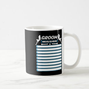 Bachelor Party with Checklist - Aufgaben für die G Kaffeetasse
