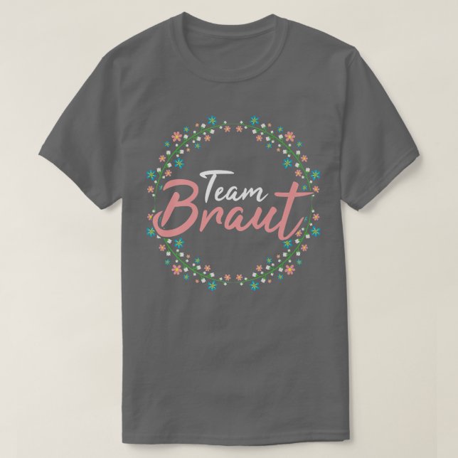 Bachelor-Team T-Shirt (Design vorne)