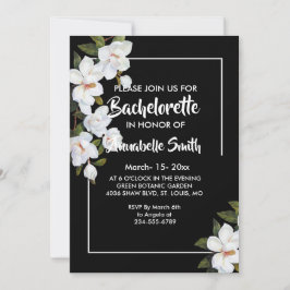 Bachelor Vintag Einladung