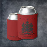 Bachelor Weekend personalisiert Dosenkühler<br><div class="desc">Personalisierte Red Fir Bäume Bachelor Weekend Can Cooler Personalisiert Can Cooler sind die perfekte Zwischenmahlzeit für Ihre Freunde, um sich an Ihren besonderen Tag zu erinnern. Herzlich willkommen zu einer lustigen und unvergesslichen Junggesellen-Party! Fügen Sie diesem Design Ihre benutzerdefinierte Formulierung hinzu, indem Sie die "Diese Vorlage bearbeiten"-Felder auf der rechten...</div>