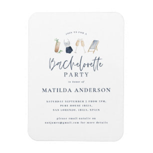Bachelorette Bachelorette Wochenendreise Magnet