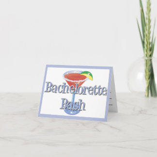 Bachelorette Bash Einladungen