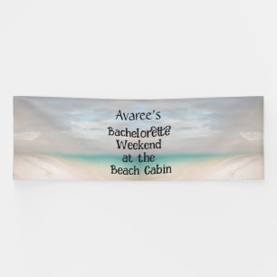 Bachelorette Beach Party im Cabin Banner