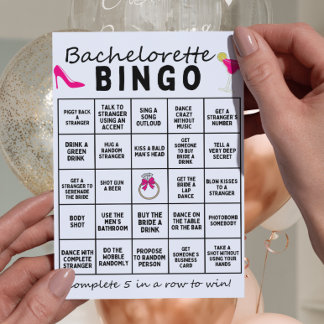 Bachelorette Bingo Programm