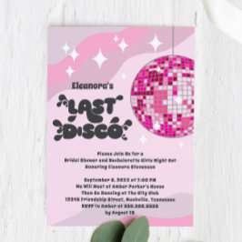 Bachelorette & Brautparty Einladung