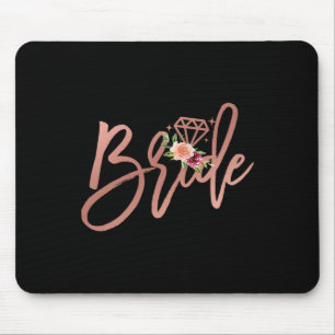 Bachelorette Bride Bridal Polterabend Gift Flor Mousepad