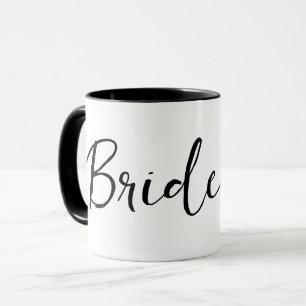 Bachelorette Bride Calligraphie Tasse